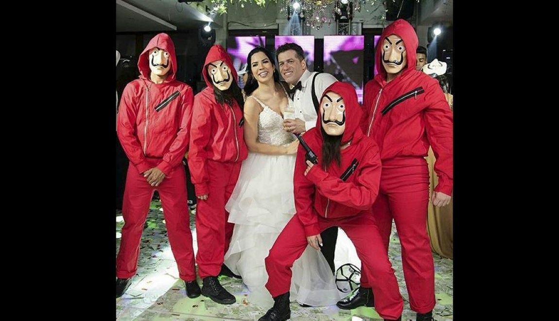 La casa de papel για γάμους και bachelor!